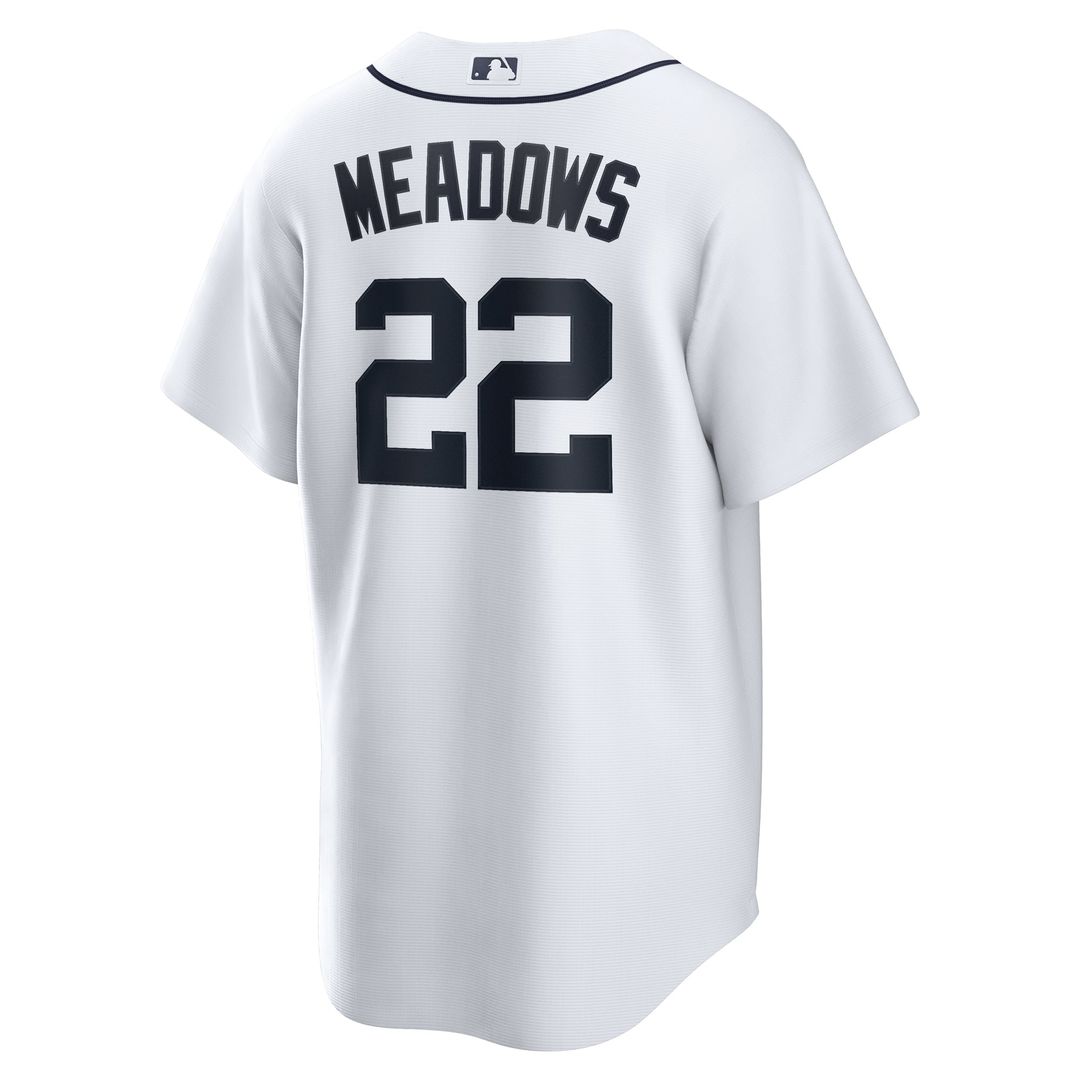 Detroit Tigers Parker Meadows Home Replica Jersey (White)