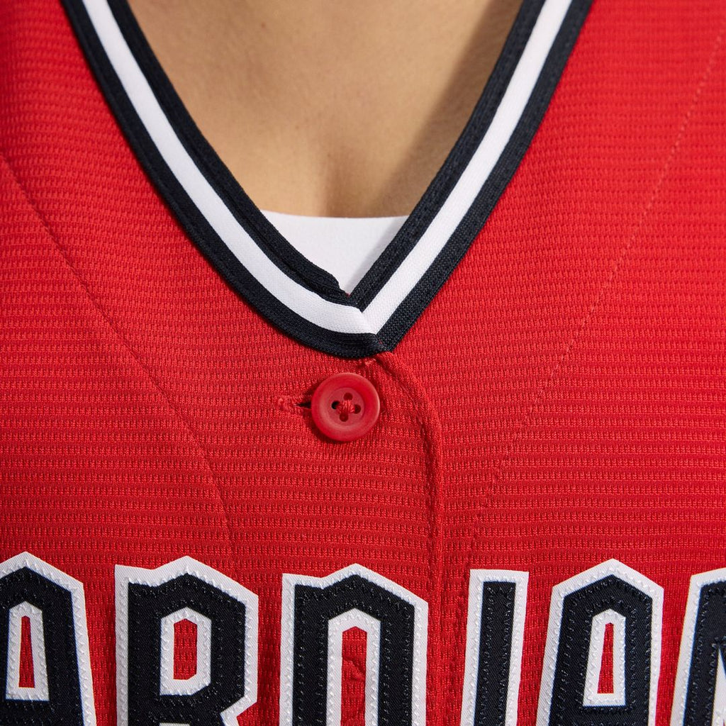 Cleveland Guardians Women's Alternate 2 Replica Jersey (Red)