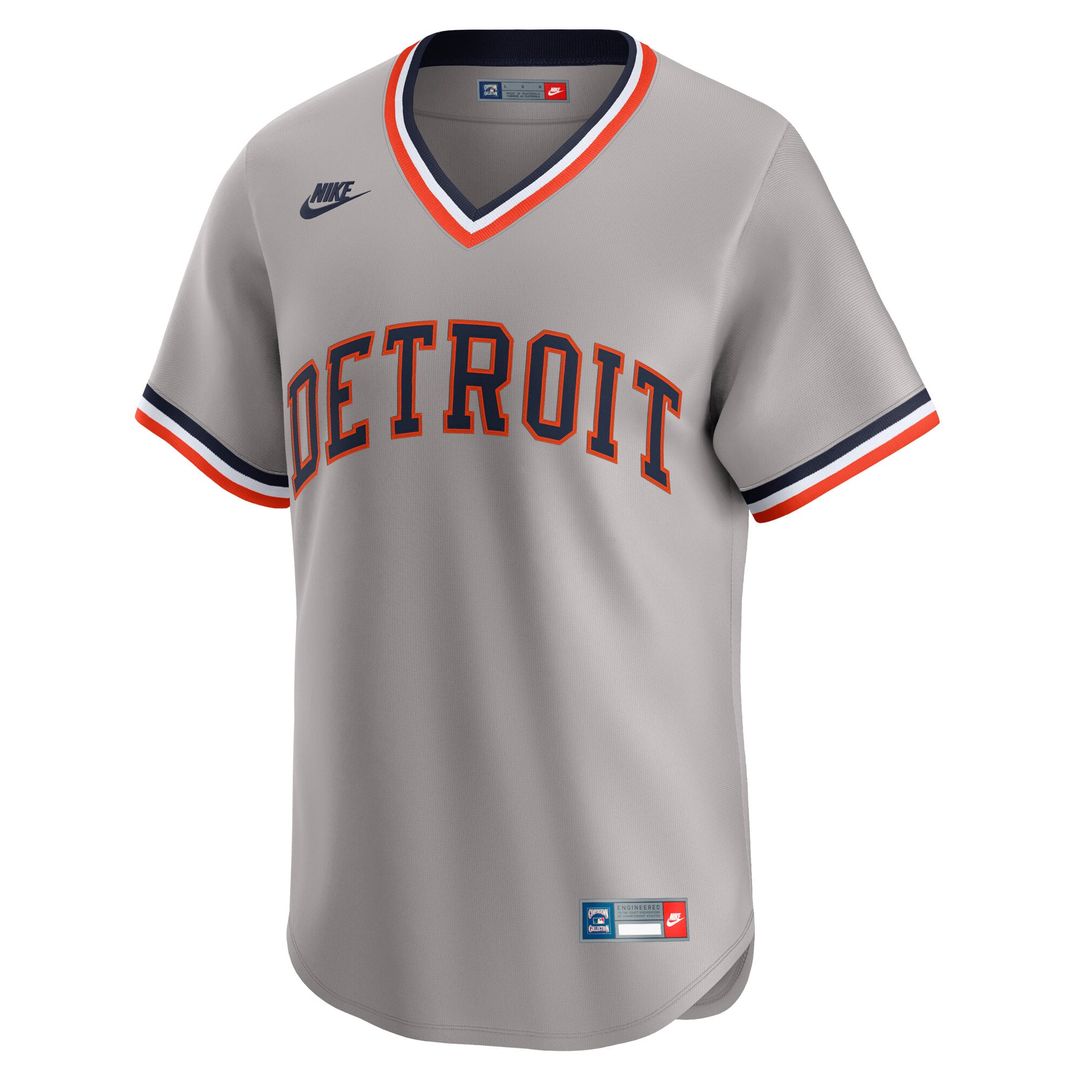 Detroit Tigers Alan Trammell Cooperstown Limited Jersey (Gray)