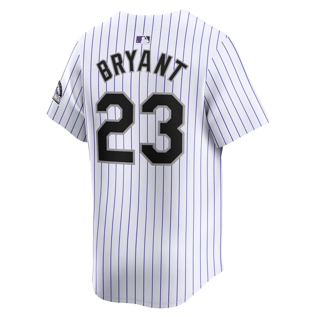 Colorado Rockies Kris Bryant Home Limited Jersey (White)