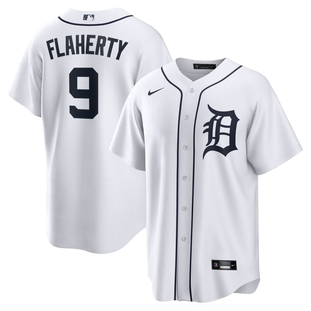 Detroit Tigers Jack Flaherty Home Replica Jersey (White)