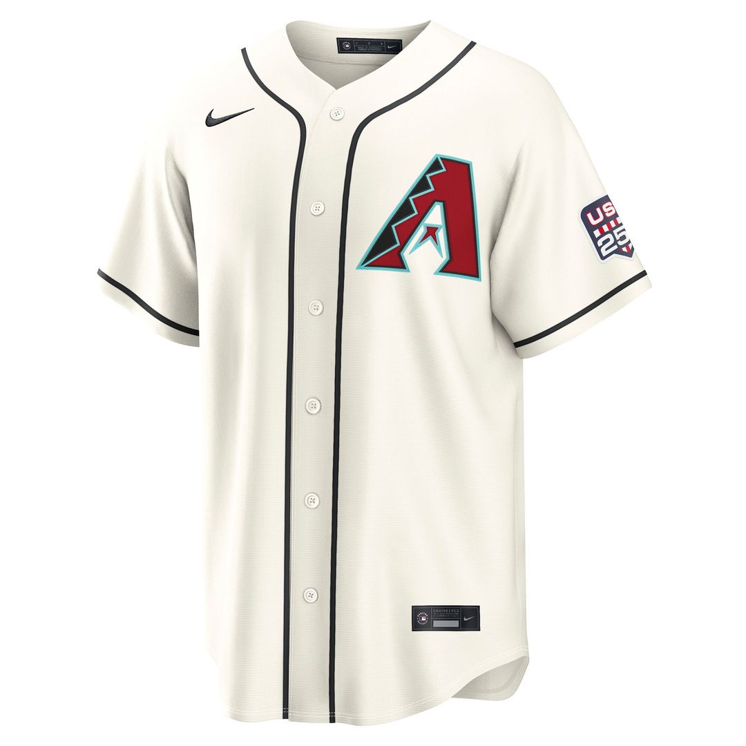 Arizona Diamondbacks Corbin Carroll USA 250 Fourth of July Home Stadium Jersey (Cream)