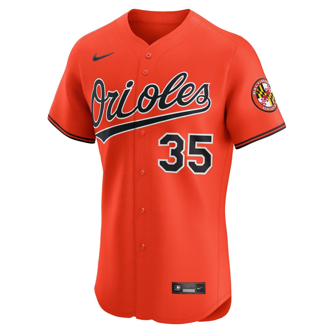 Baltimore Orioles Adley Rutschman Alternate 2 Elite Jersey (Orange)