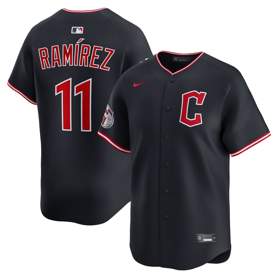 Cleveland Guardians José Ramírez Alternate Limited Jersey (Navy)