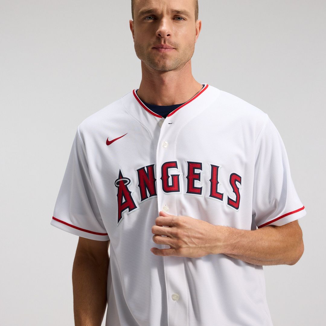 Los Angeles Angels Home Replica Team Jersey (White)
