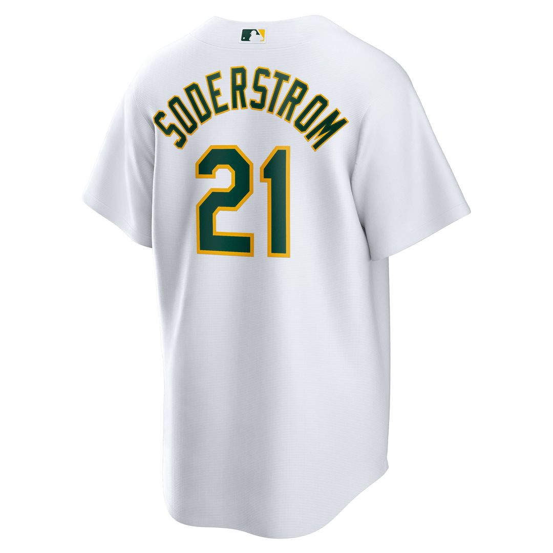 Athletics Tyler Soderstrom Home Replica Jersey (White)