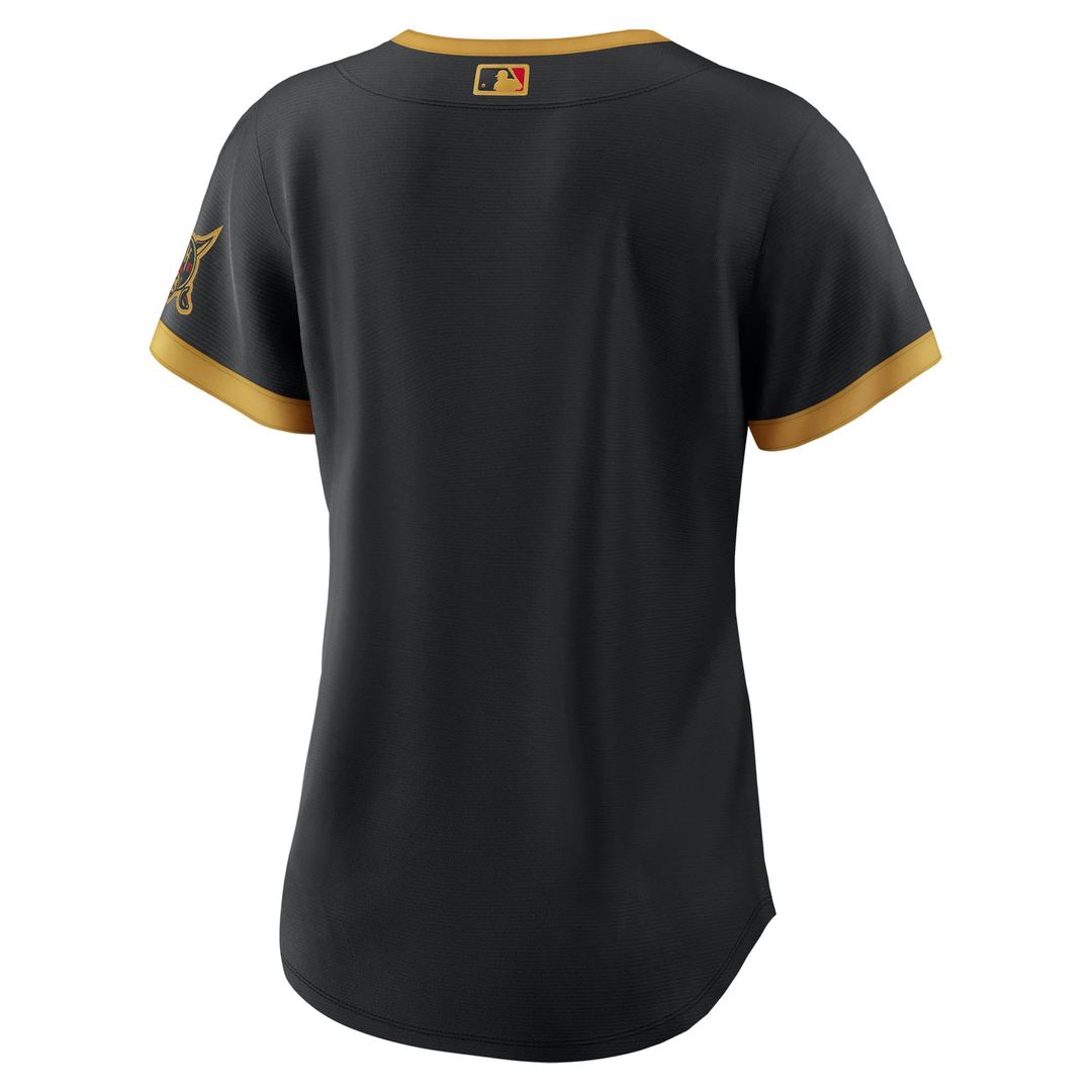 Pittsburgh Pirates Women's 2026 City Connect Stadium Jersey (Black)