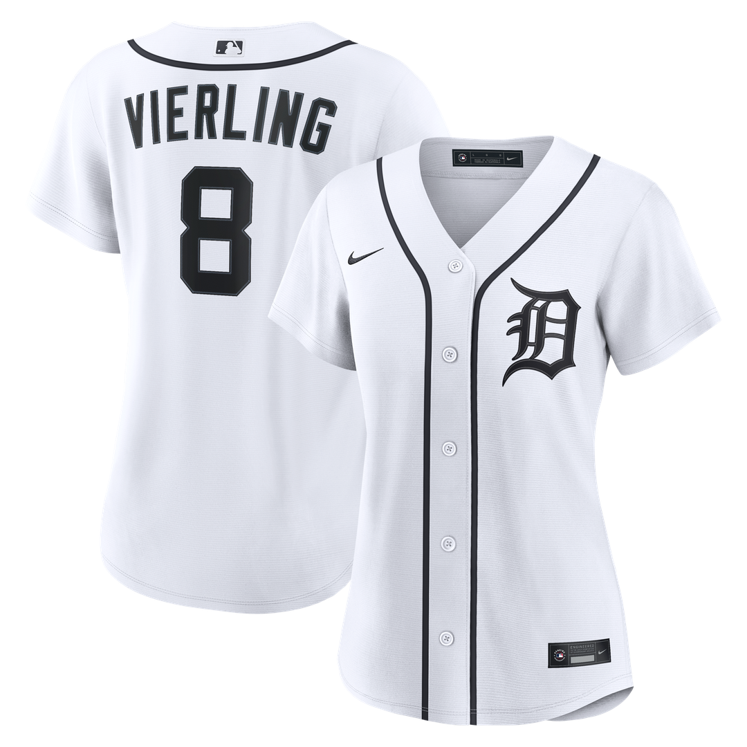 Detroit Tigers Matt Vierling Women's Home Replica Jersey (White)