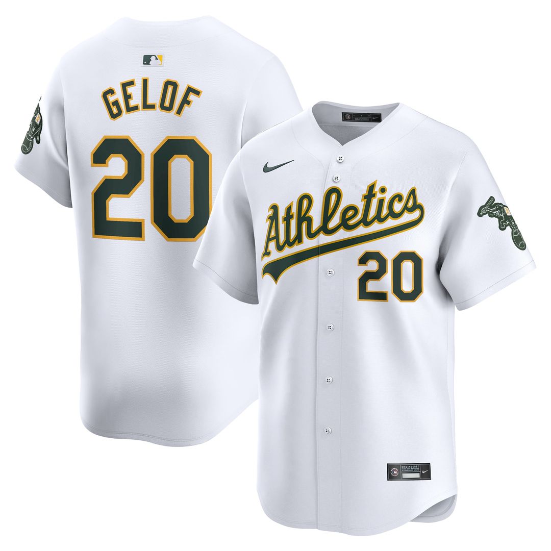 Athletics Zack Gelof Home Limited Jersey (White)