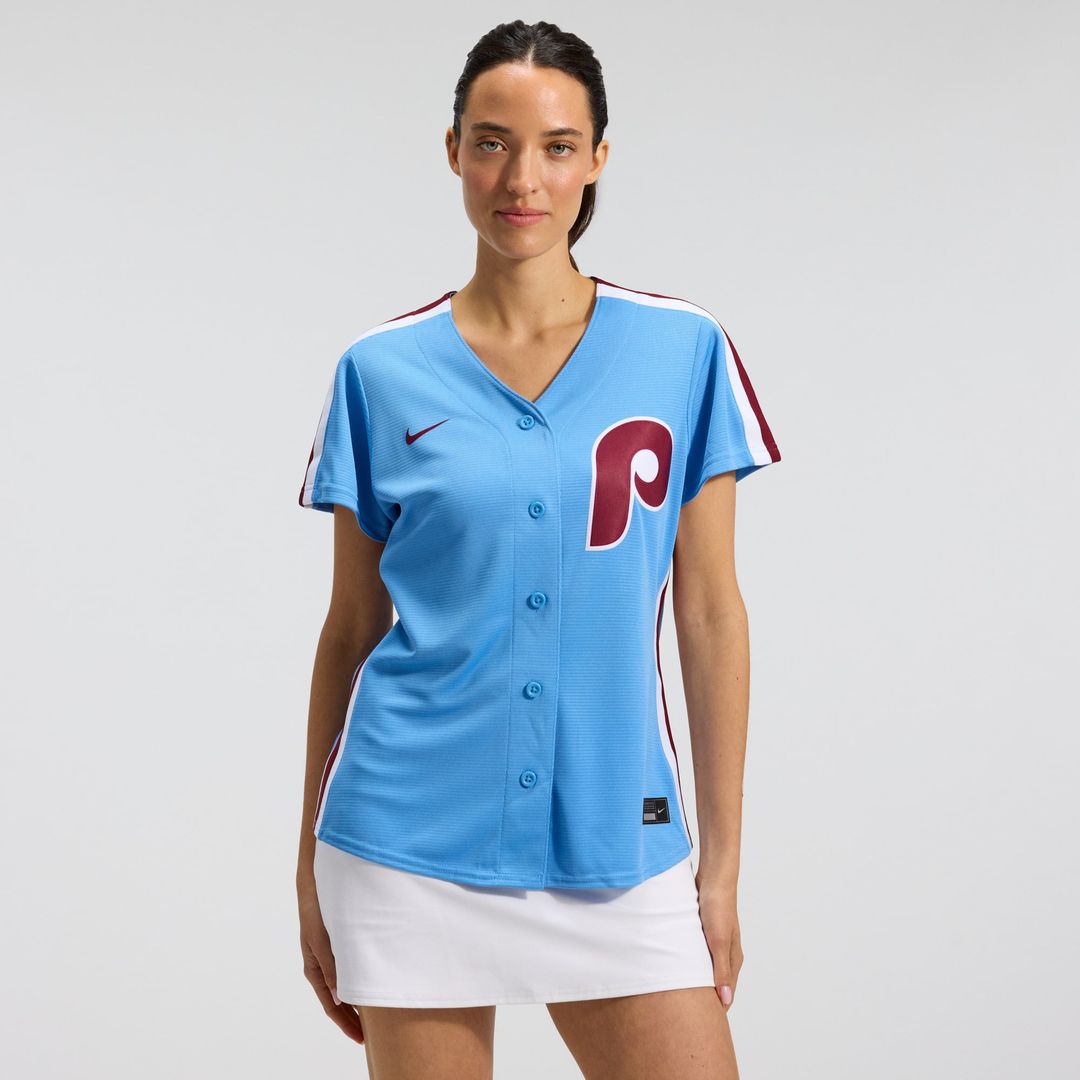 Philadelphia Phillies Ryan Howard Women's Replica Jersey (Light Blue)