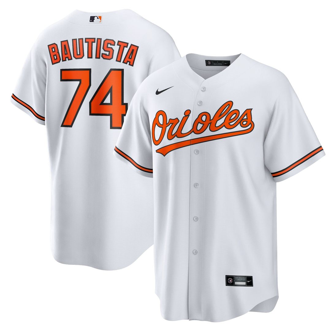 Baltimore Orioles Felix Bautista Replica Jersey (White)