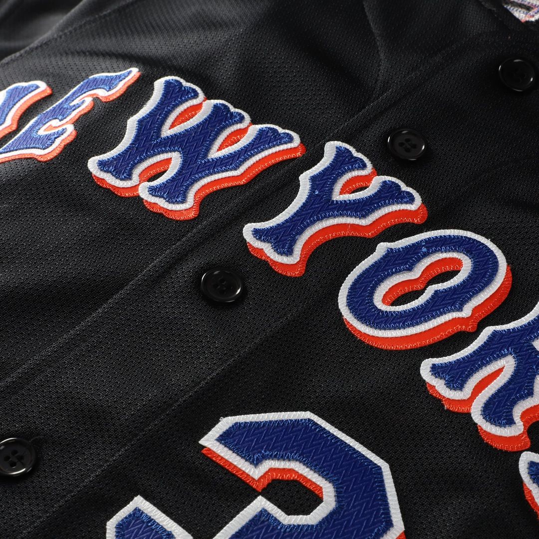 New York Mets Mike Piazza Cooperstown 2000 Batting Practice Jersey (Black)
