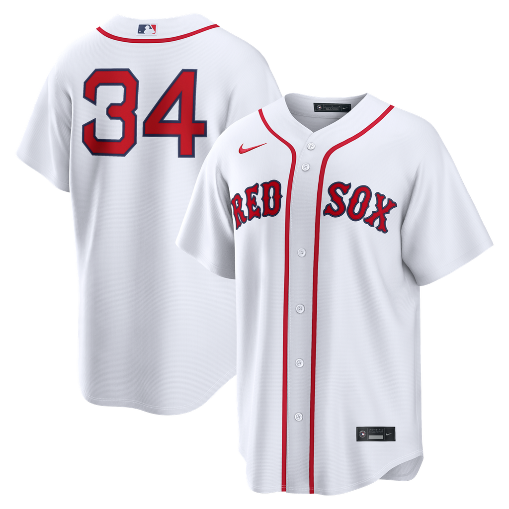 Boston Red Sox David Ortiz Home Replica Jersey (White)