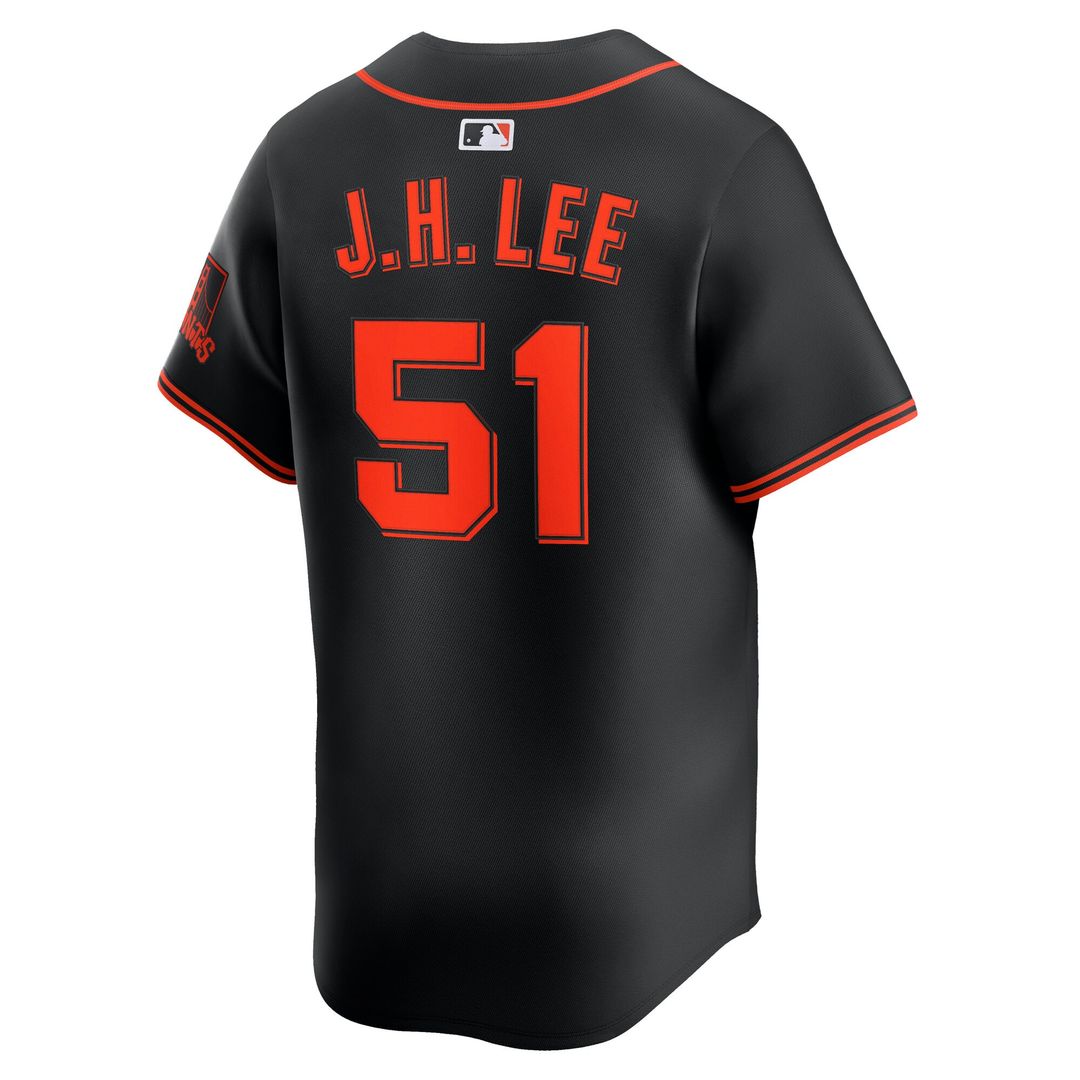 San Francisco Giants Jung Hoo Lee Alternate Limited Jersey (Black)