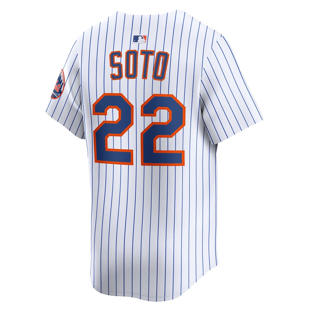 New York Mets Juan Soto Home Limited Jersey (White)