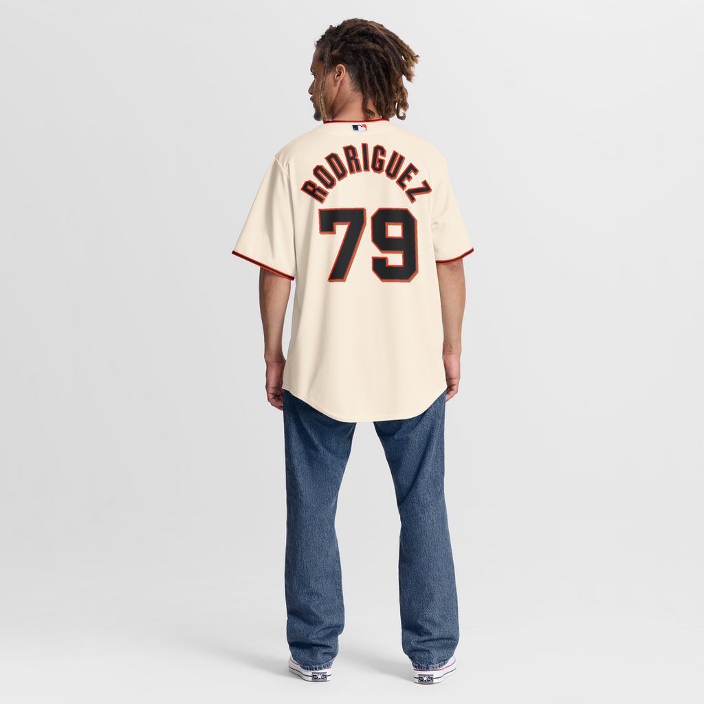 San Francisco Giants Jesus Rodriguez Home Replica Jersey (Cream)