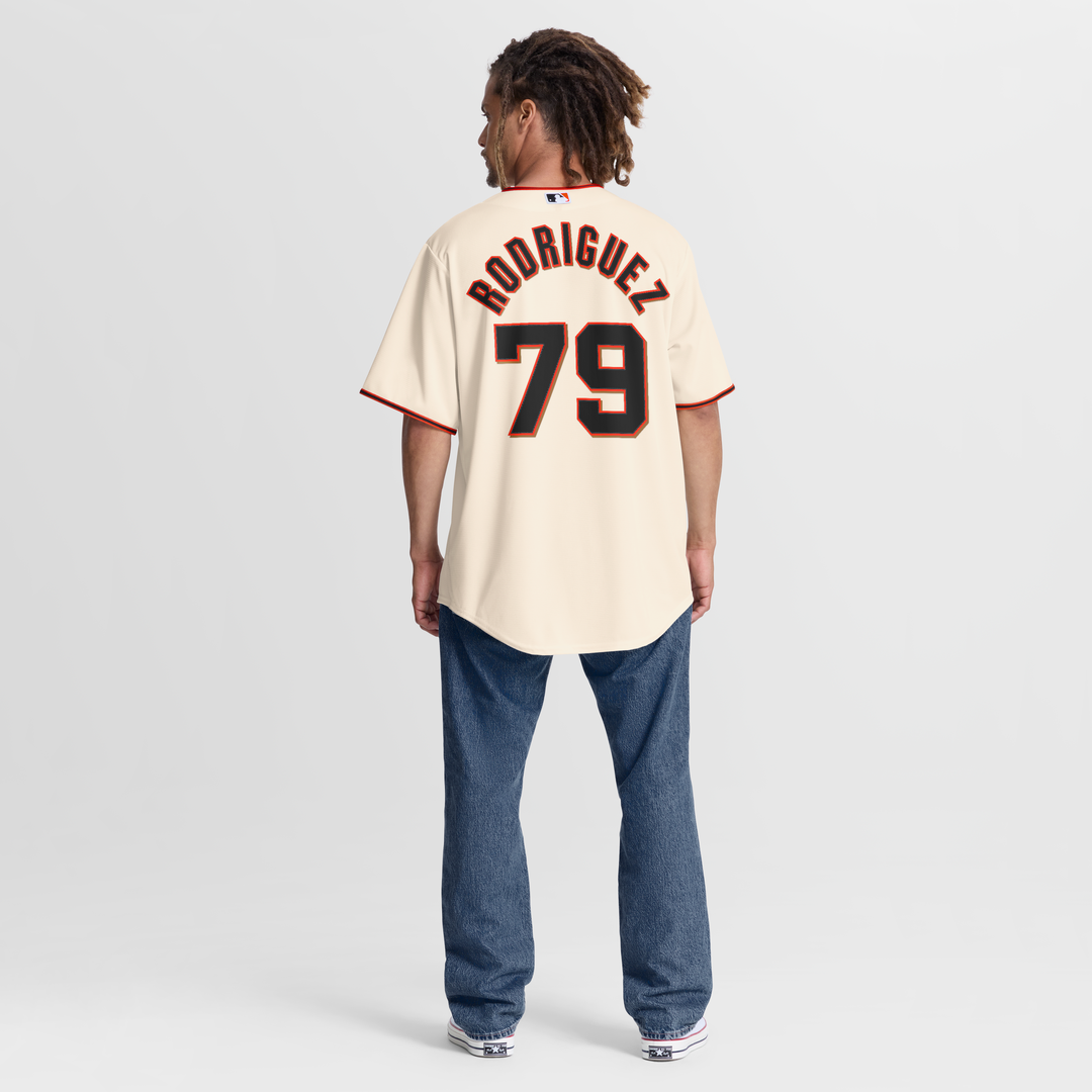 San Francisco Giants Jesus Rodriguez Home Replica Jersey (Cream)