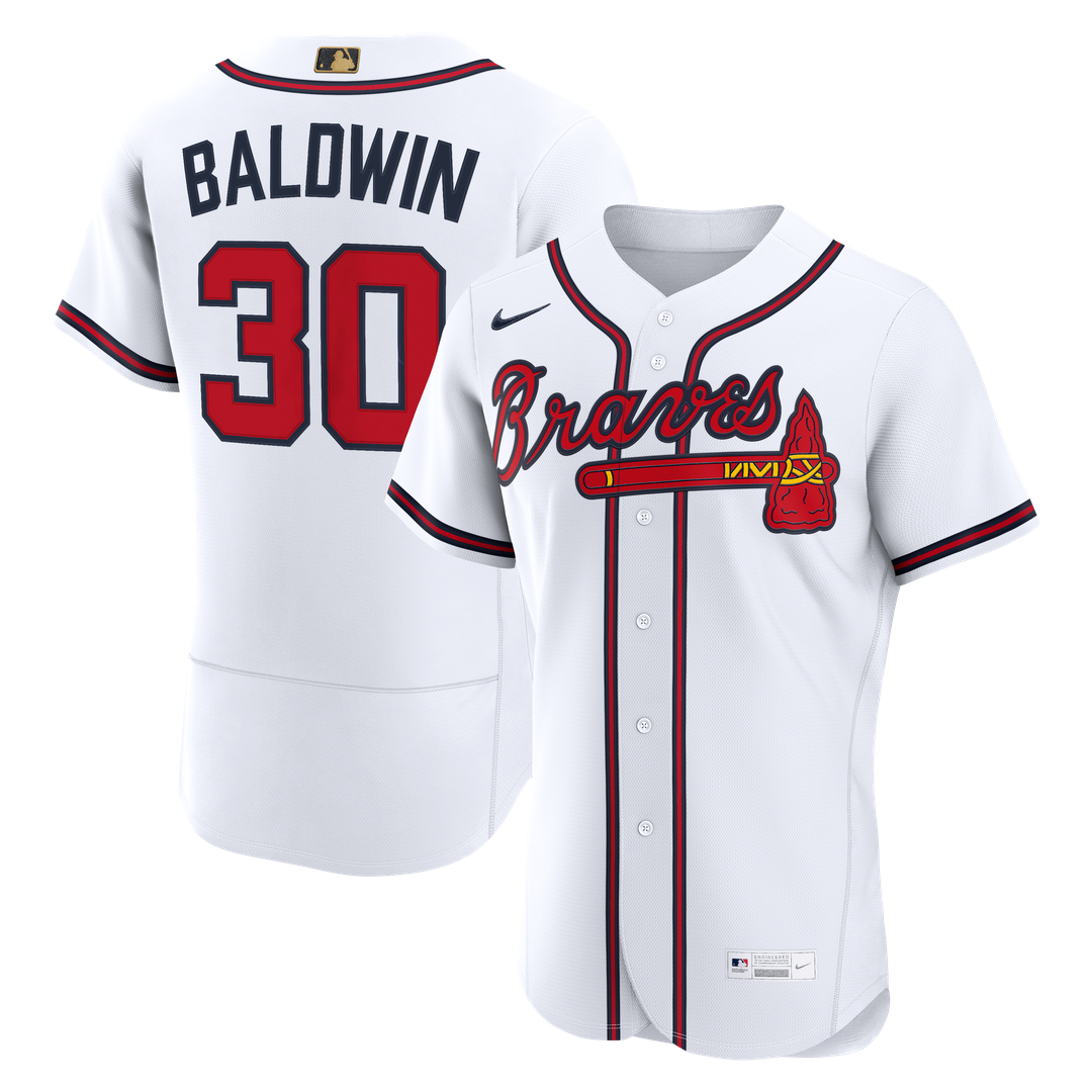Atlanta Braves Drake Baldwin MLB Awards Authentic Jersey (White)