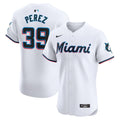 Miami Marlins Eury Perez Home Elite Jersey (White)