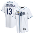 Tampa Bay Rays Junior Caminero Home Replica Jersey (White)
