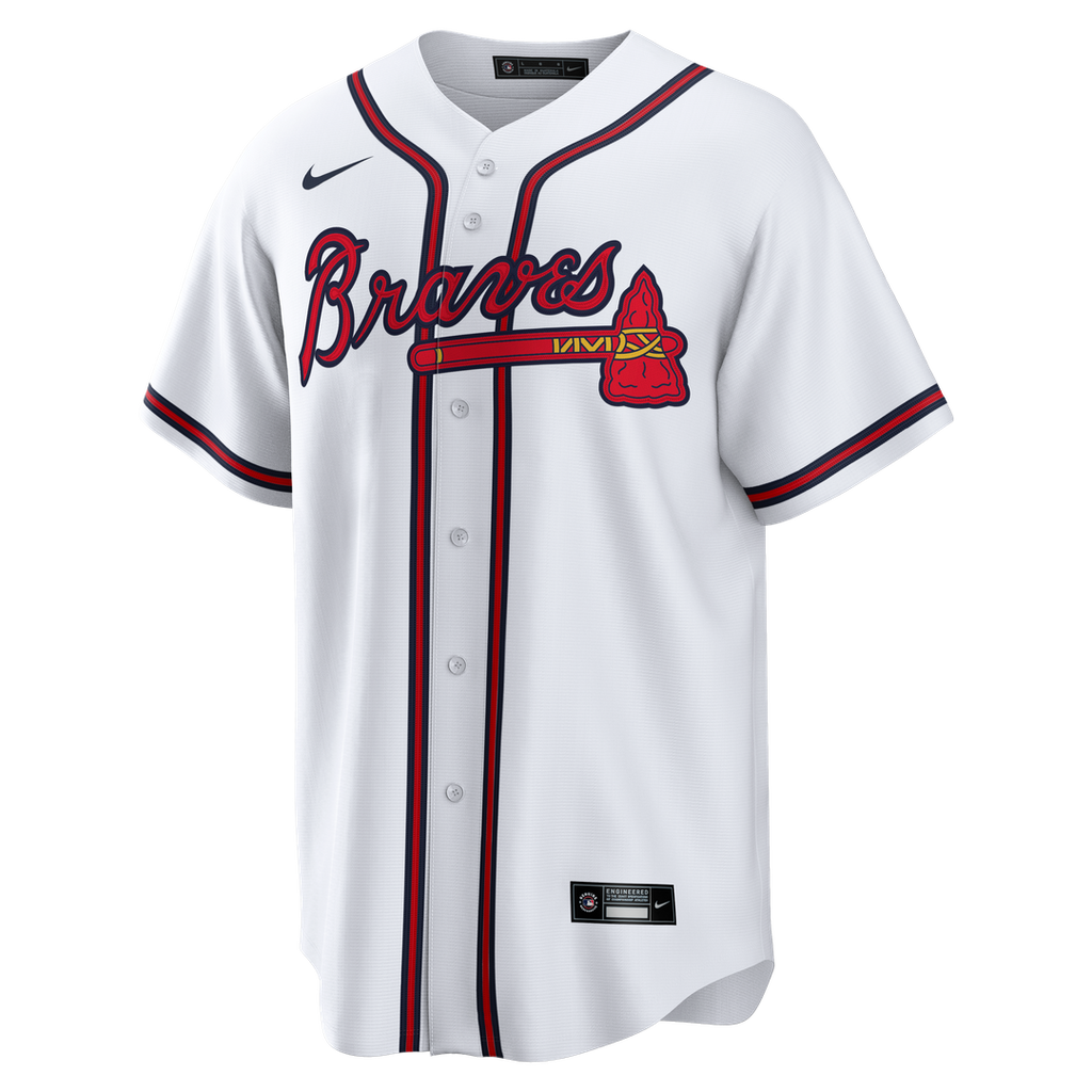 Atlanta Braves Greg Maddux Home Retired Replica Jersey (White)