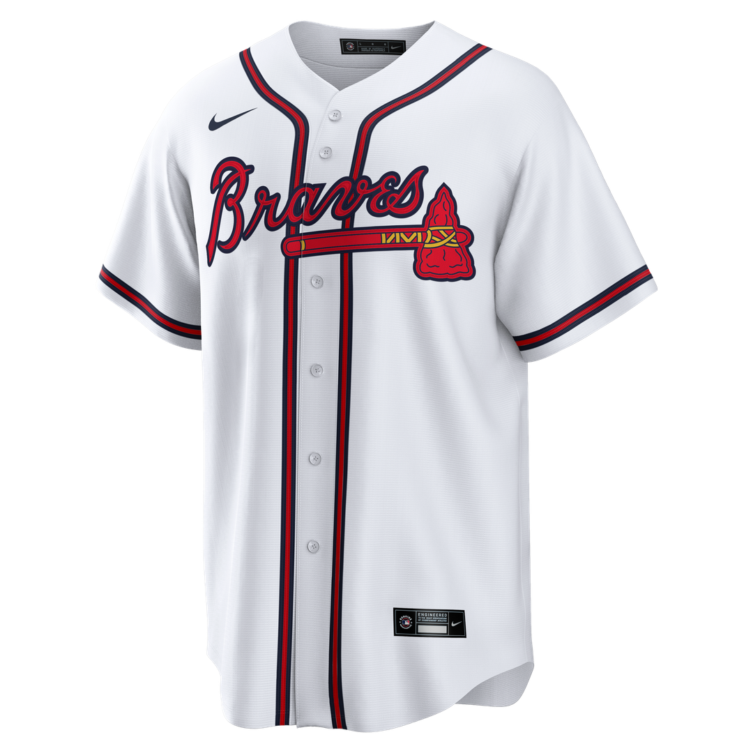 Atlanta Braves Greg Maddux Home Retired Replica Jersey (White)
