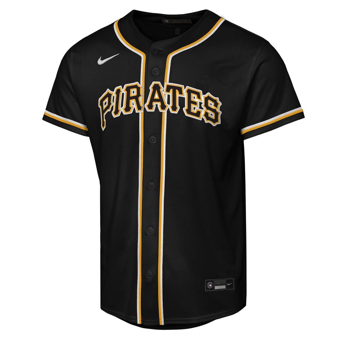 Pittsburgh Pirates Paul Skenes Youth Fashion Replica Jersey (Black)
