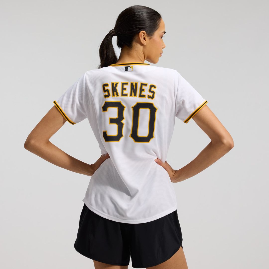 Pittsburgh Pirates Paul Skenes Women's Home Replica Jersey (White)