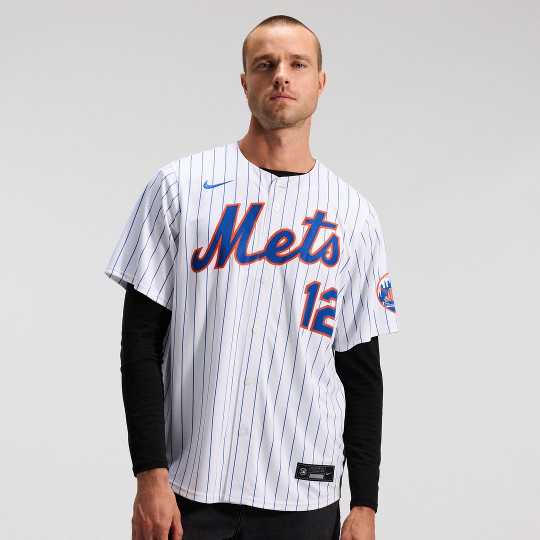 New York Mets Francisco Lindor Alternate Limited Jersey (Black)