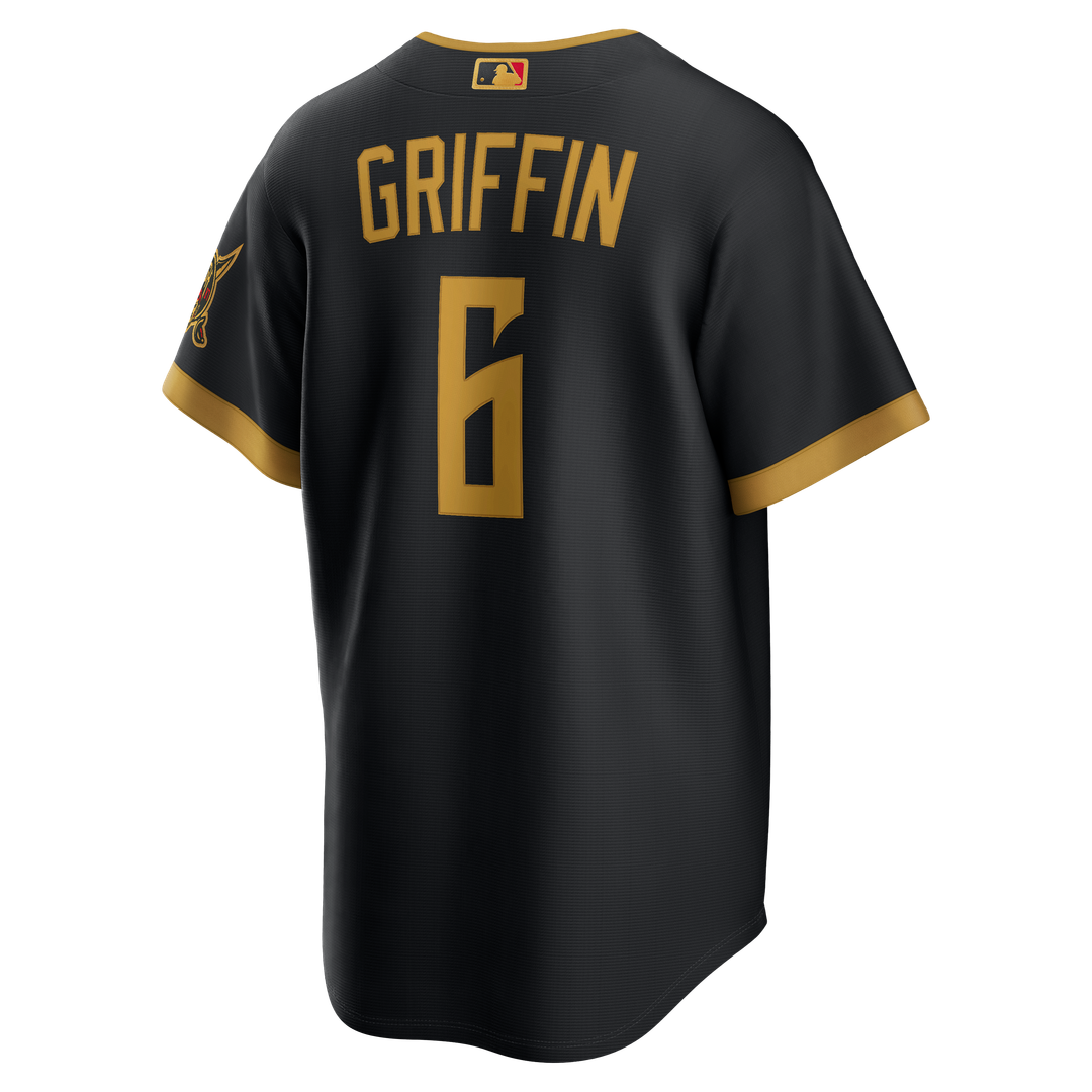 Pittsburgh Pirates Konnor Griffin 2026 City Connect Stadium Jersey (Black)