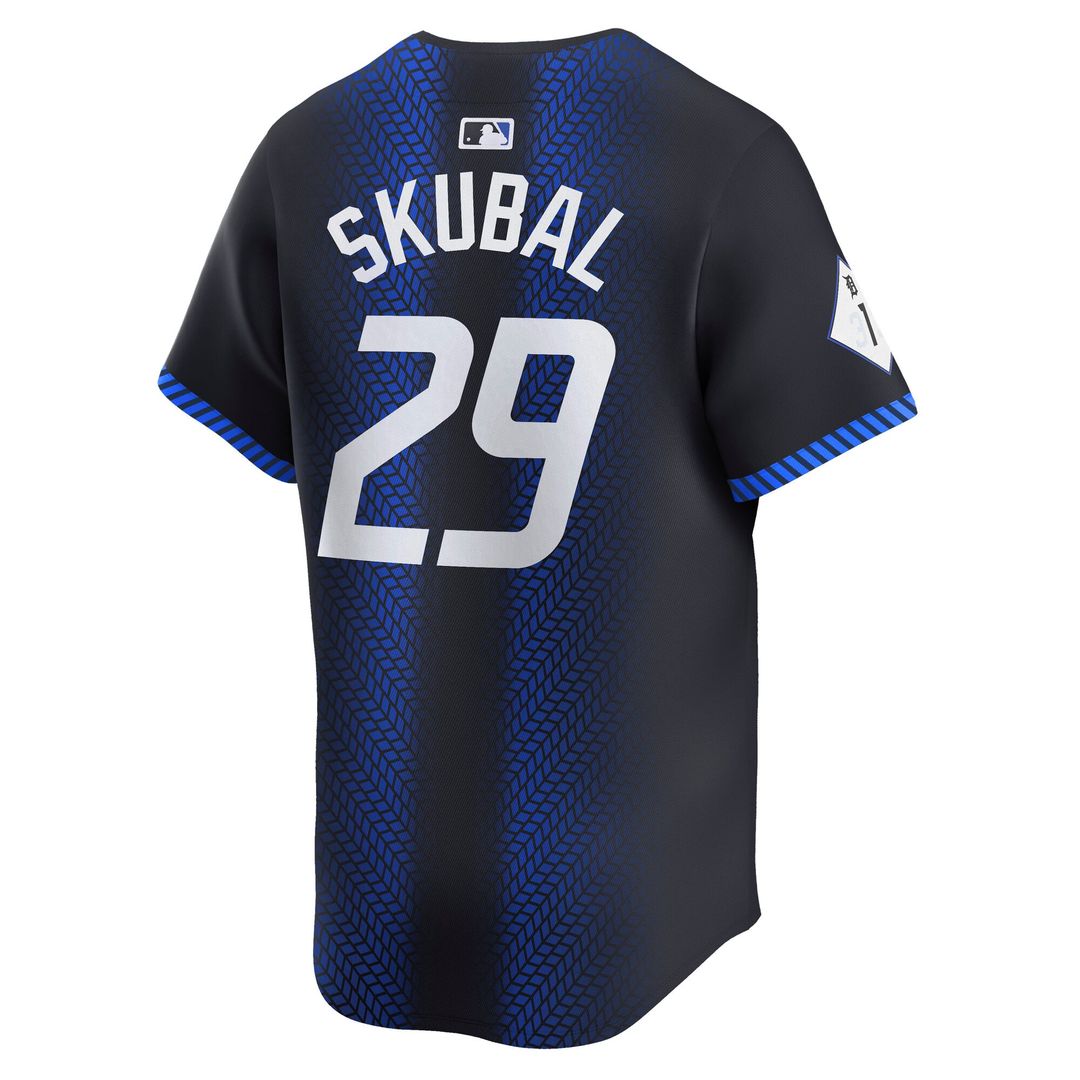 Detroit Tigers Tarik Skubal City Connect Limited Jersey (Navy)