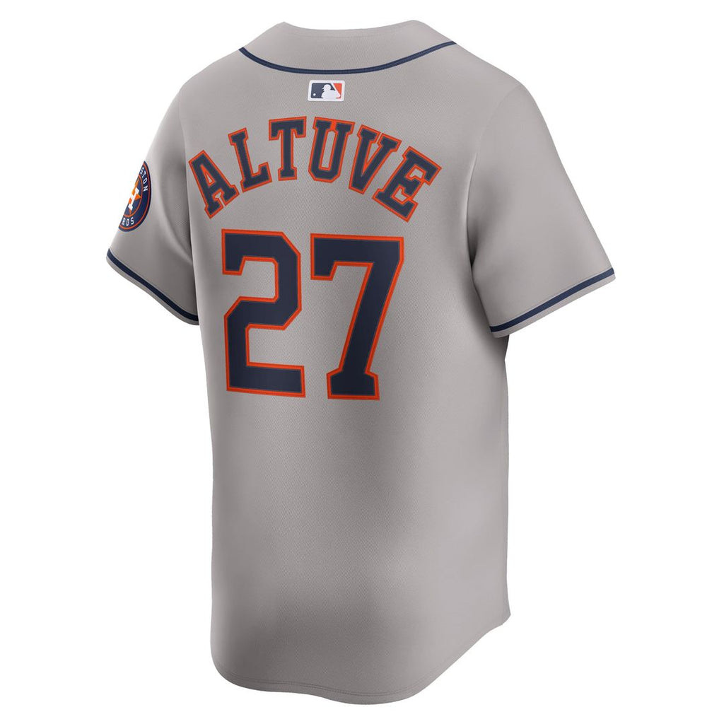 Houston Astros Jose Altuve Road Limited Jersey (Gray)