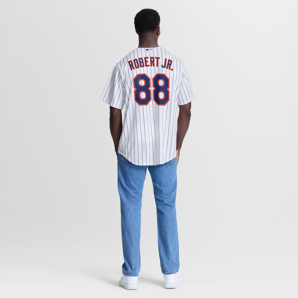 New York Mets Luis Robert Jr. Home Replica Jersey (White)