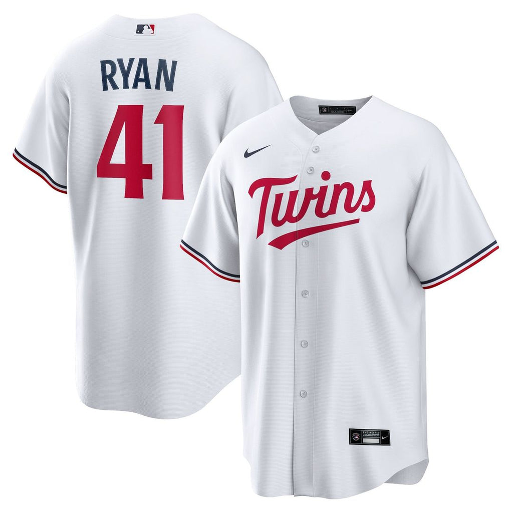 Minnesota Twins Joe Ryan Home Replica Jersey (White)