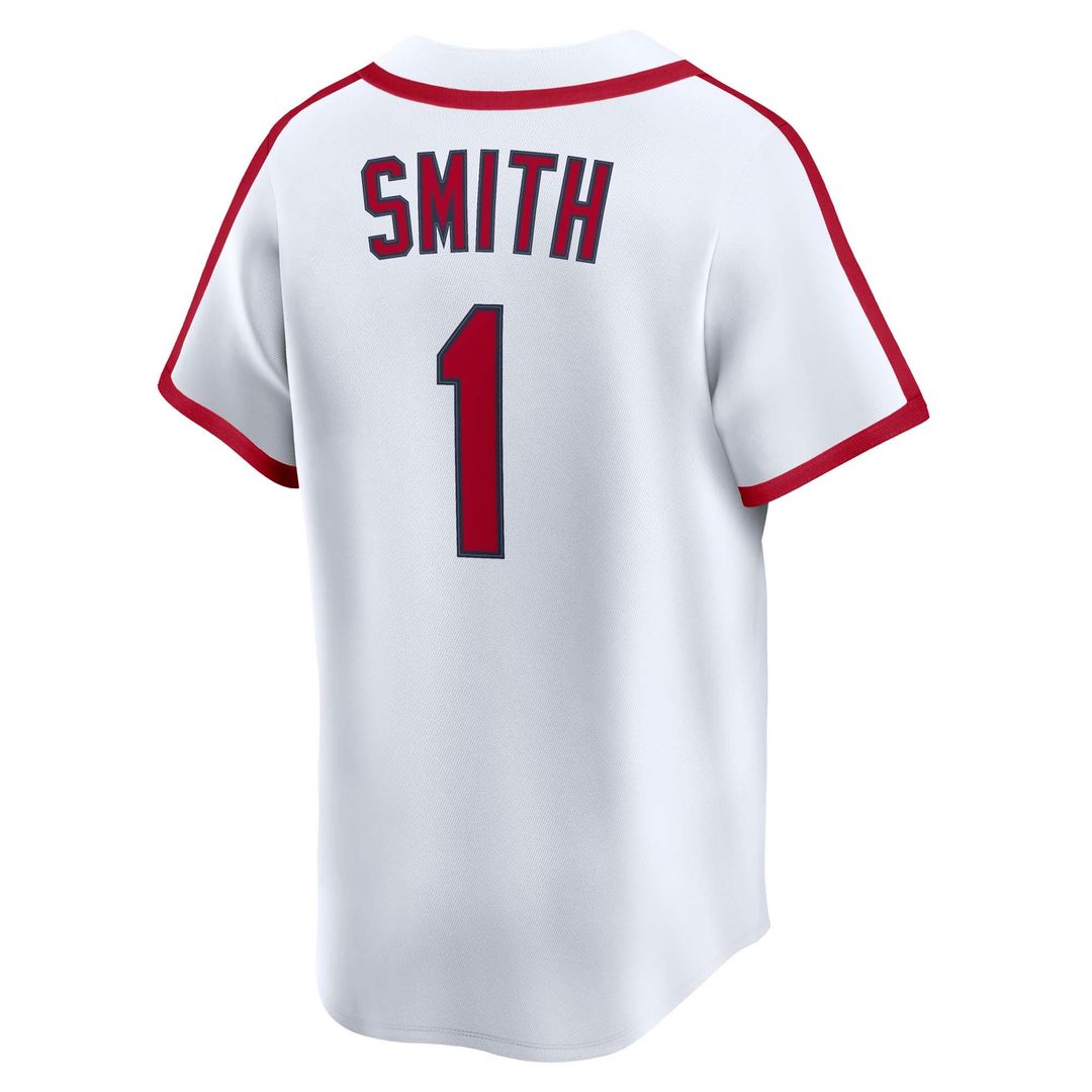 St. Louis Cardinals Ozzie Smith Throwback Cooperstown Limited Jersey (White)