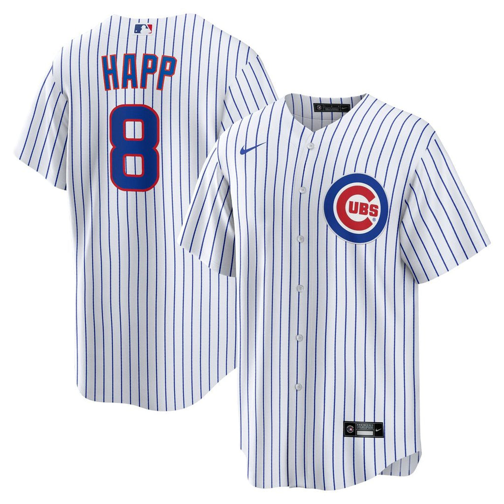 Chicago Cubs Ian Happ Home Replica Jersey (White)