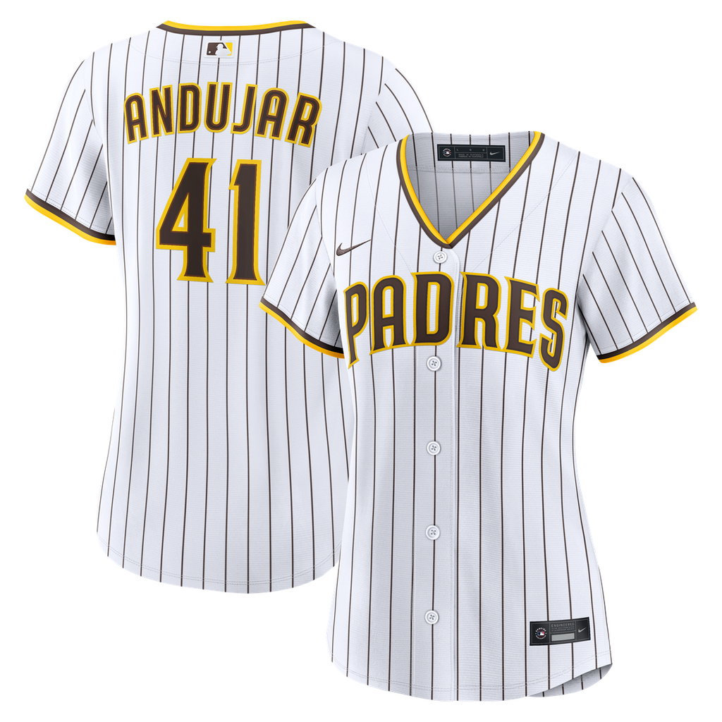 San Diego Padres Miguel Andujar Women's Home Replica Jersey (White)