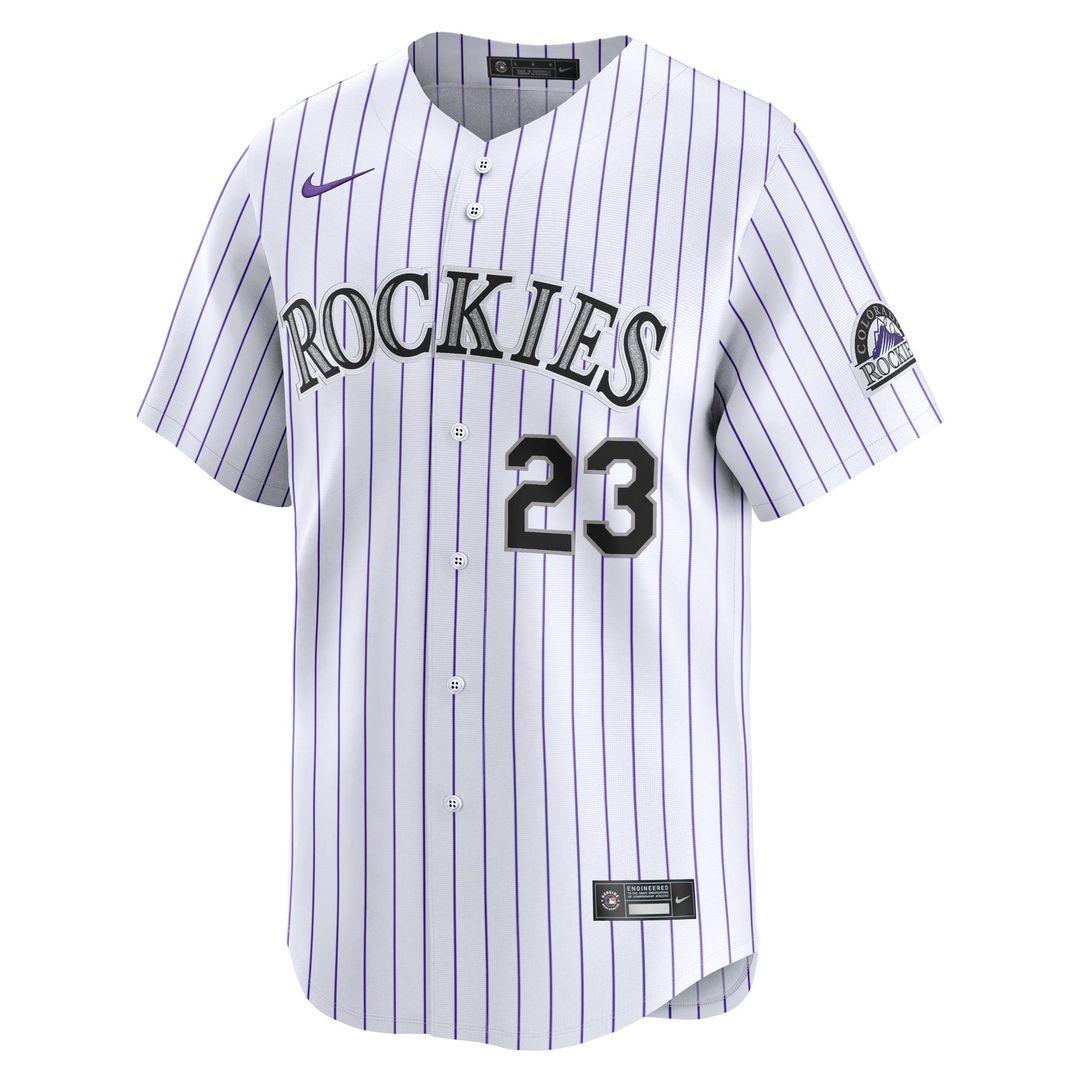 Colorado Rockies Kris Bryant Home Limited Jersey (White)