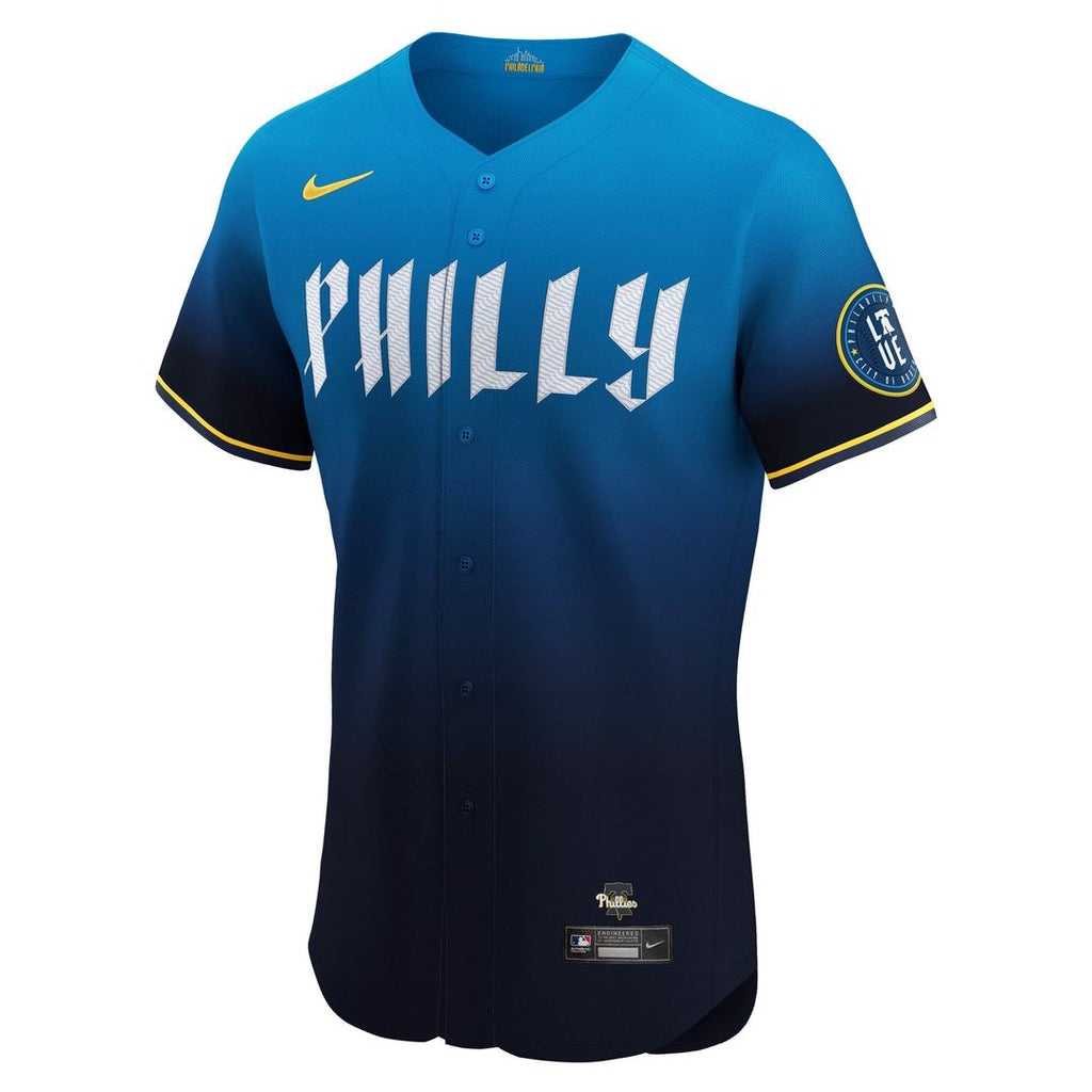 Philadelphia Phillies Bryce Harper City Connect Elite Jersey (Navy)