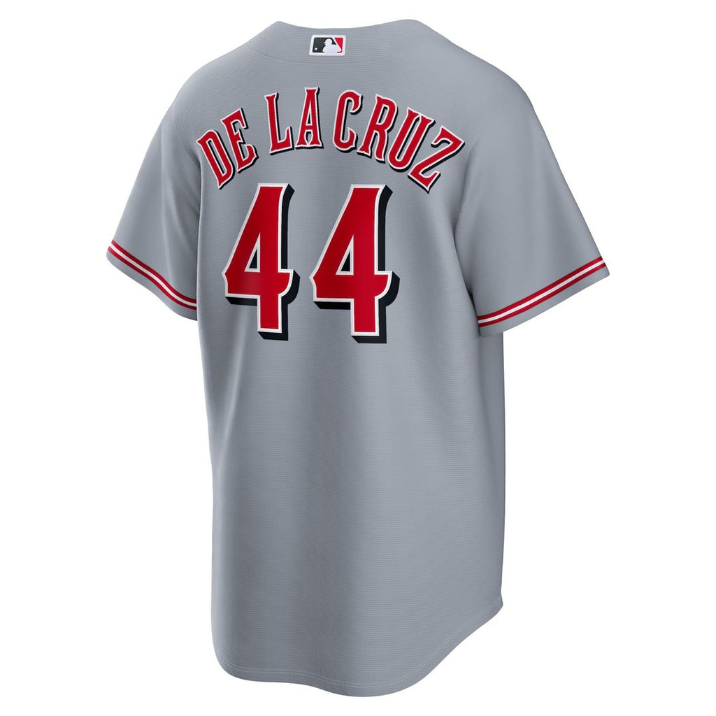 Cincinnati Reds Elly De La Cruz Road Replica Jersey (Gray)