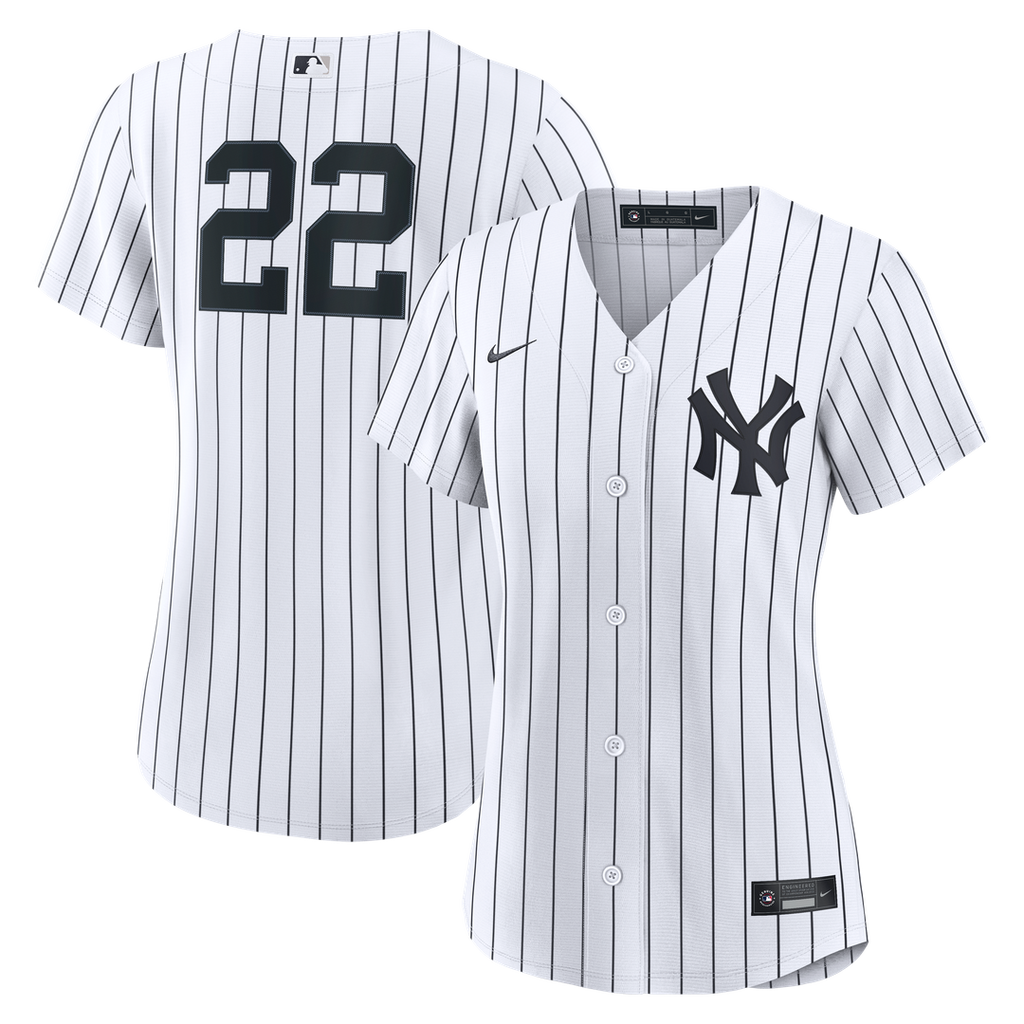 New York Yankees Ben Rice Women's Home Replica Jersey (White)