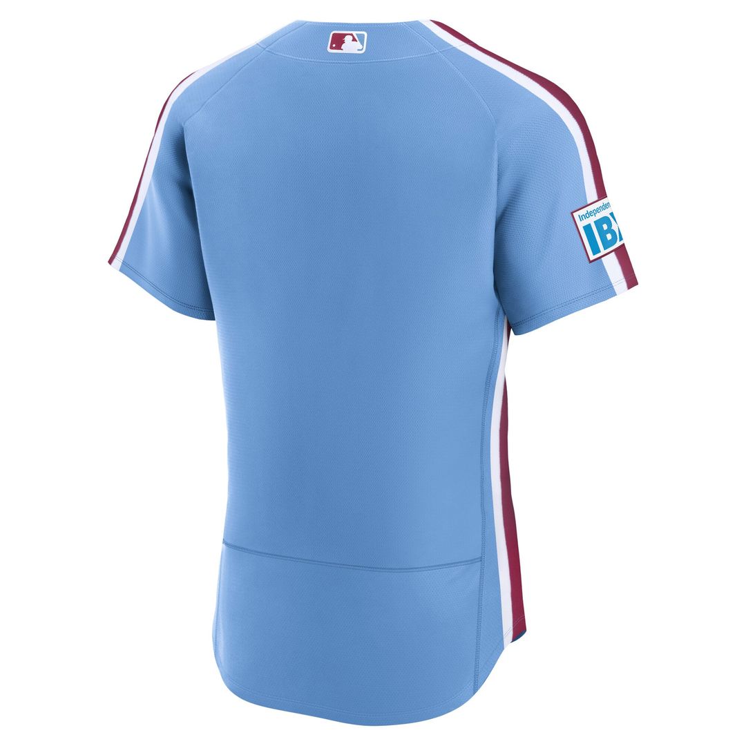 Philadelphia Phillies Alternate Authentic Jersey (Light Blue)