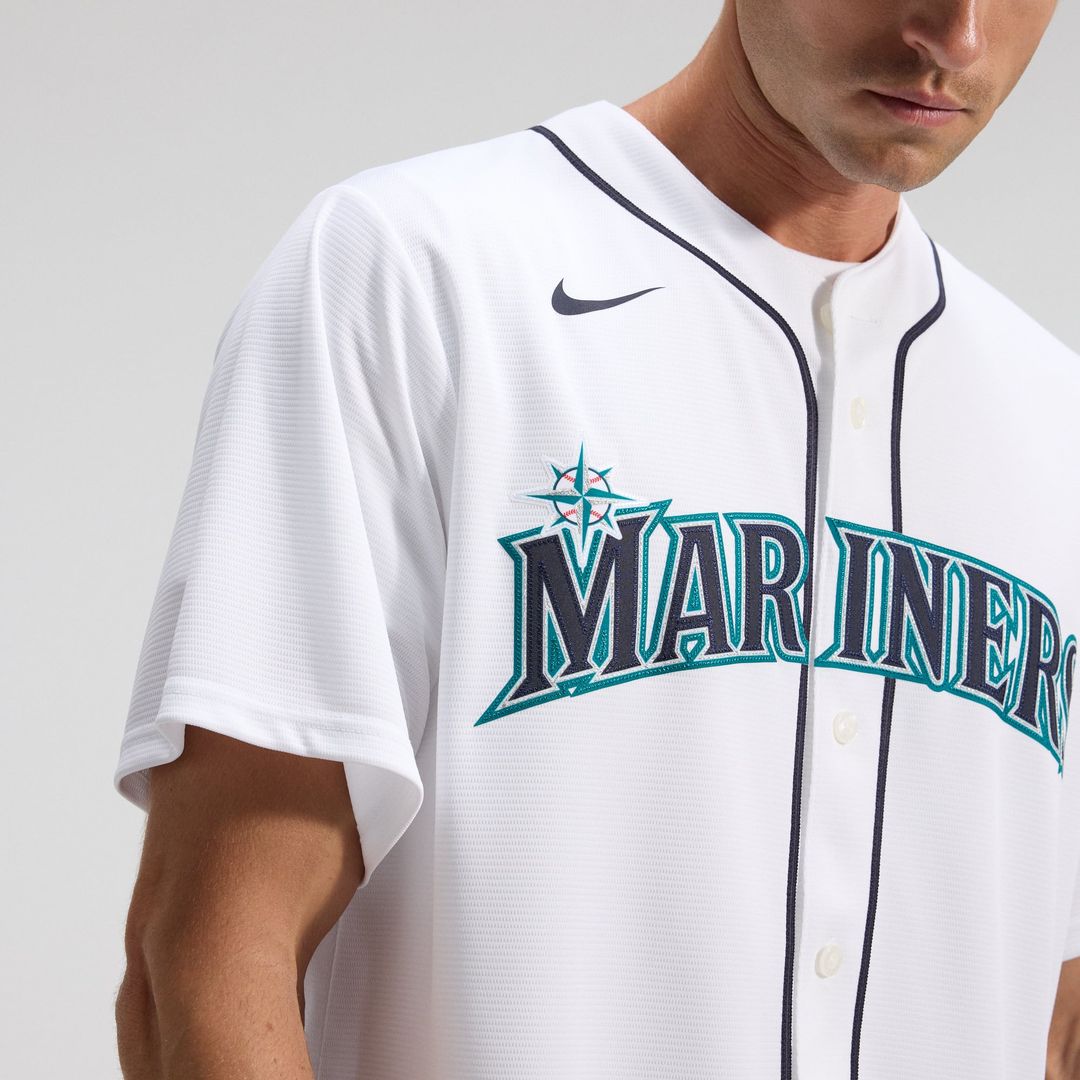 Seattle Mariners Luis Castillo Home Replica Jersey (White)