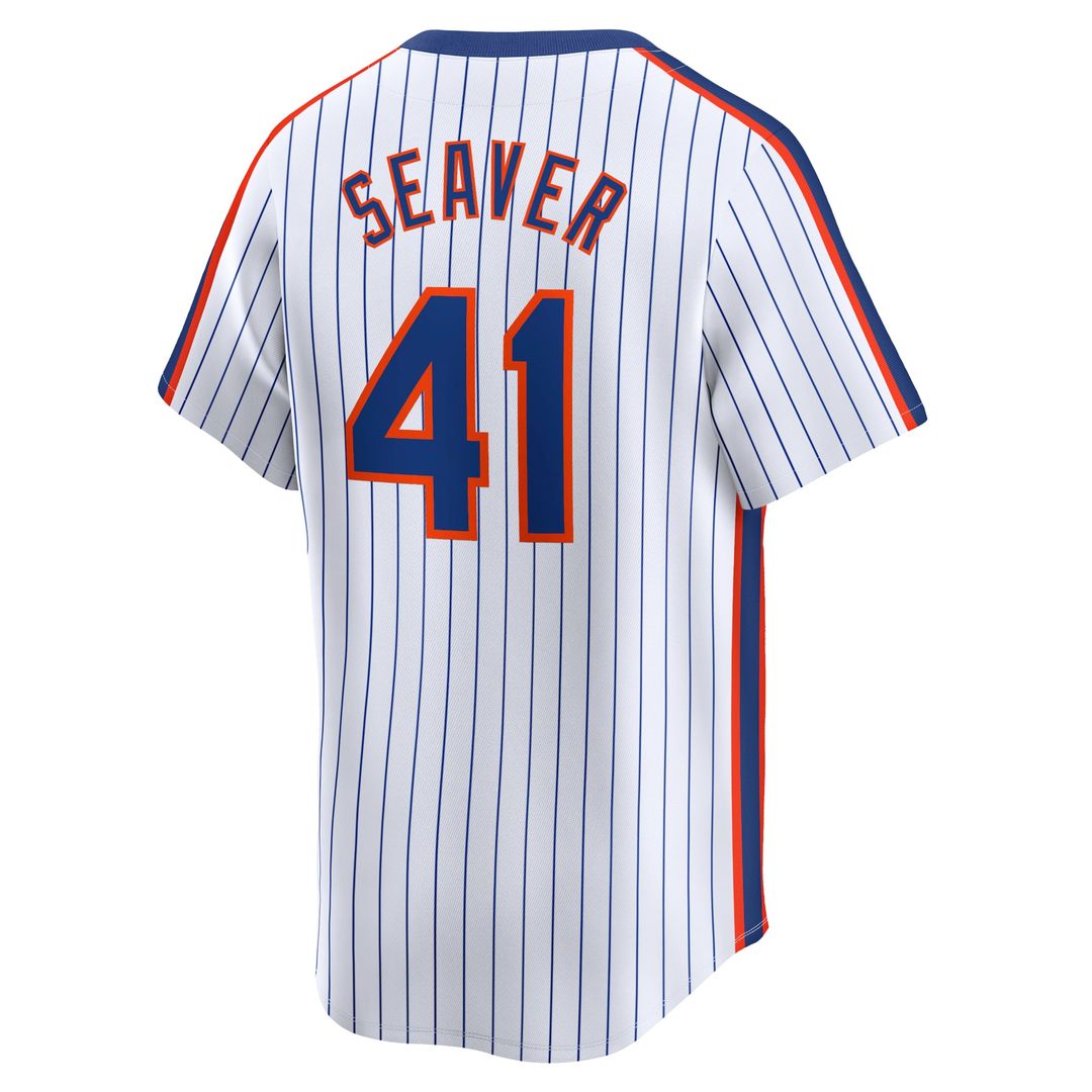New York Mets Tom Seaver Throwback Cooperstown Limited Jersey (White)