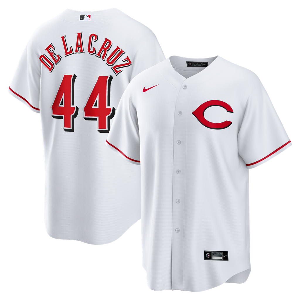 Cincinnati Reds Elly De La Cruz Alternate 2 Replica Jersey (White)