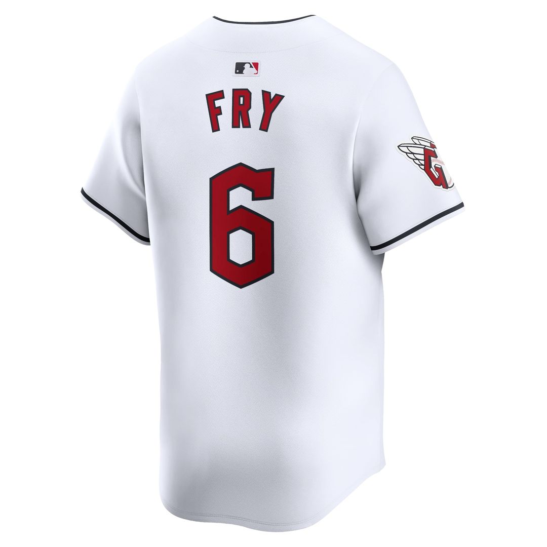 Cleveland Guardians David Fry Home Limited Jersey (White)