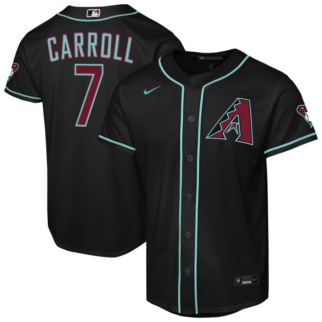 Arizona Diamondbacks Corbin Carroll Youth Home Stadium Jersey (Cream)