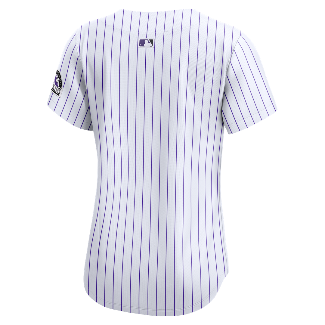 Colorado Rockies Women's Home Limited Jersey (White)