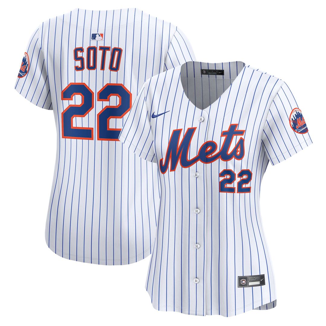 New York Mets Juan Soto Women's Home Limited Jersey (White)