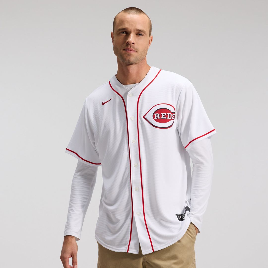 Cincinnati Reds Home Replica Team Jersey (White)